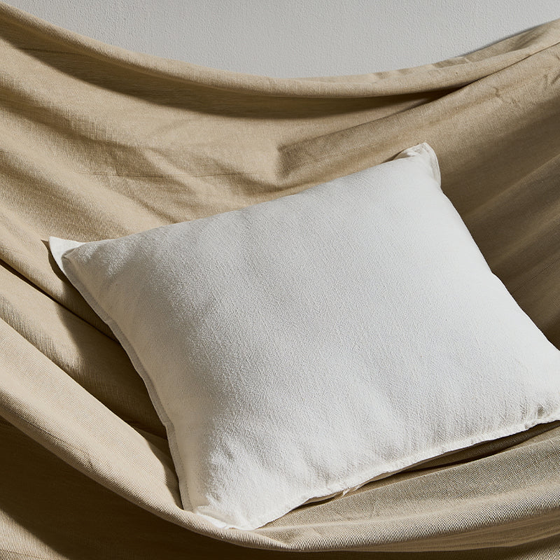 Solid Color Pure Cotton and Linen Modern Pillow