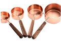 Measuring Cup Set with Rose Gold Stainless Steel Spoons