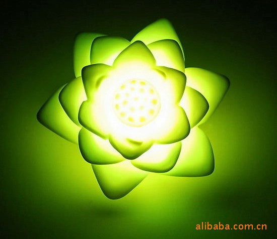 Colorful Lotus Night Light and Wish Lamp