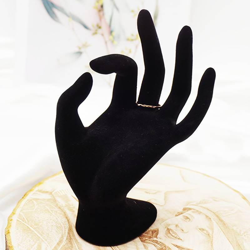 Elegant Hand-Shape Jewelry Holder and Organizer Display Stand