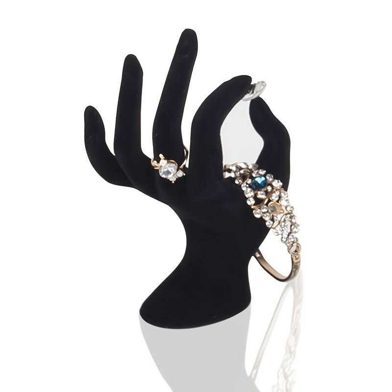 Elegant Hand-Shape Jewelry Holder and Organizer Display Stand