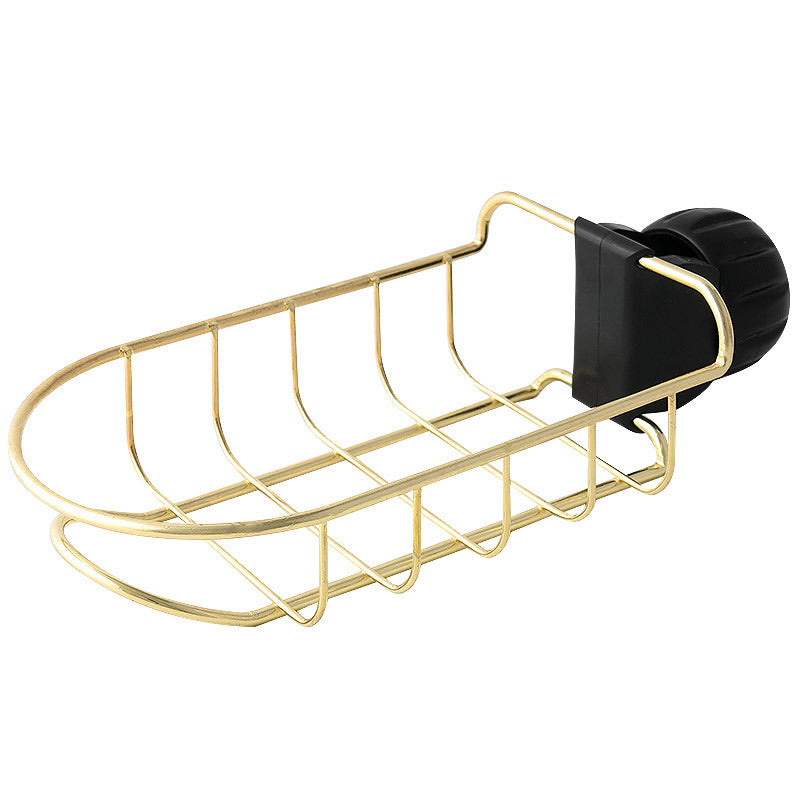 Sink Organizer Basket with Drain Tray for Kitchen