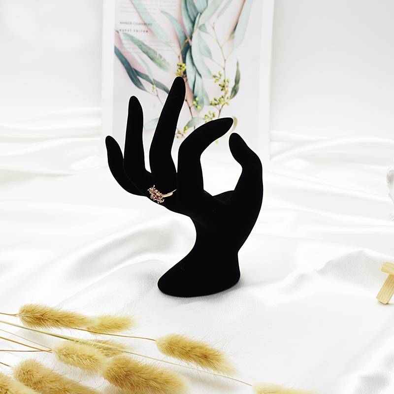Elegant Hand-Shape Jewelry Holder and Organizer Display Stand