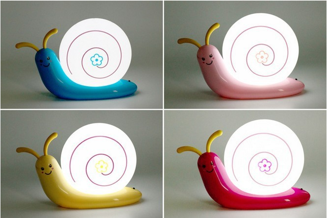 Snail Night Light - Bedside Lamp